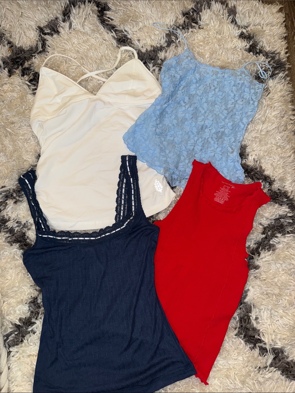 Free People bundle of four tank tops
